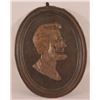 Image 1 : Lincoln Bust Embossed Tin Plaque