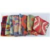 Image 2 : Stack of Vintage Western Blankets & Rug