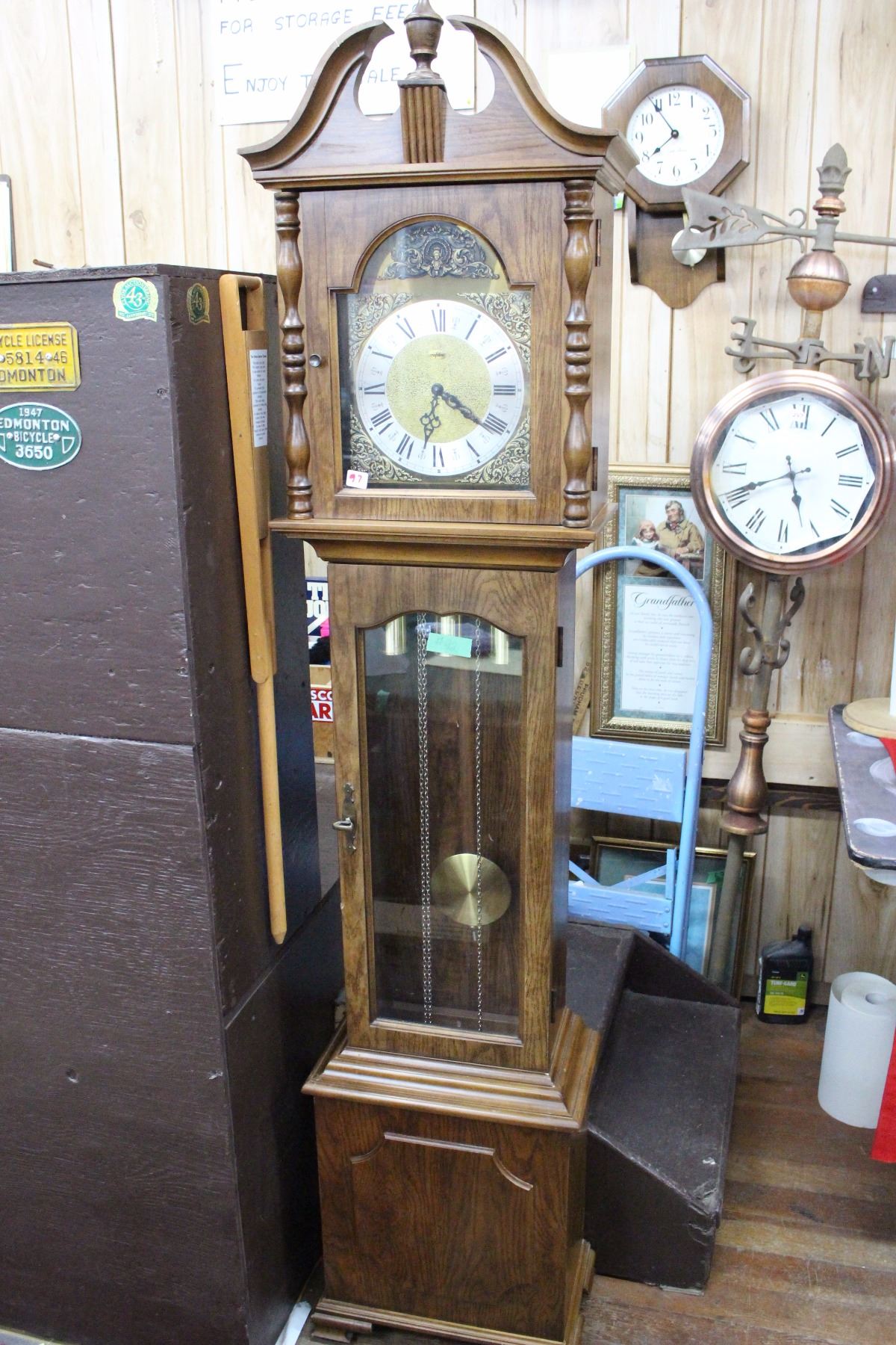 Hermle Black Forest GrandfatherClock, Amherst, Virginia Made by