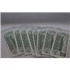 Image 2 : 1973 Canada One Dollar Bills (8) 3 letter prefix - Unc.
