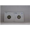 Image 1 : Canada Ten Cent Coin - (2) 1916 - Silver