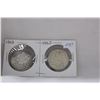Image 1 : Canada Fifty Cent Coin (2) 1963 - Silver