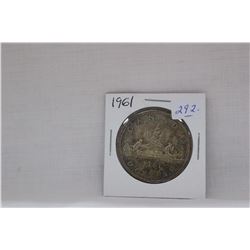 Canada Dollar Coin (1) 1961 - Silver