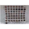 Image 1 : Collection of 57 U.S.A. Pennies