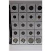 Image 1 : Canada Coins - 1, 5, 25, 50¢ & $1.00 (20) - Note - 2002 Fifty Cent Coin is MS63