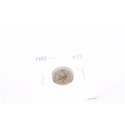 Canada Ten Cent Coins (1) 1921 - Silver