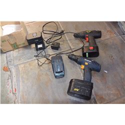 MASTERCRAFT AND OTHER CORDLESS DRILLS