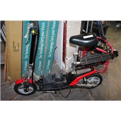 PACELITE ELECTRIC SCOOTER WITH CHARGER AND BATTERY