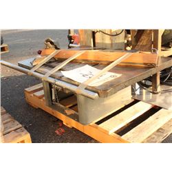 ROCKWELL 10 INCH TILTING ARBOR BENCH SAW