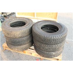 SET OF 5 GENERAL GRABBER 16 INCH TIRES AND PRIMEWELL 16 TIRES