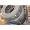 Image 1 : SET OF FOUR NORDIC WINTER RACK 15 INCH TIRES