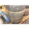 Image 2 : SET OF FOUR NORDIC WINTER RACK 15 INCH TIRES
