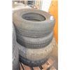 Image 1 : TWO 15 INCH TIRES WITH 5 BOLT RIMS AND 2 BF GOODRICH 13 INCH TIRES