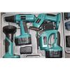 Image 2 : TWO CORDLESS DRILL SETS AND ELECTRIC CHAINSAW