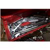 Image 3 : RED TOOLBOX WITH SOCKETS AND WRENCHES