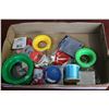 Image 1 : LOT OF FISHING LINE AND HOOKS ETC