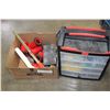 Image 1 : BOX OF SHOP NOZZLES AND SHOP ORGANIZER