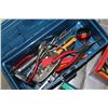 Image 2 : RED AND RUBBERMAID TOOLBOXES WITH TOOLS