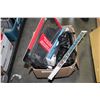 Image 1 : BOX OF ELECTRONICS AND CASES ETC