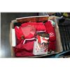 Image 1 : BOX OF OLYMPIC CLOTHES AND COLLECTIBLES