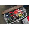 Image 1 : TOTE OF CLAMPS AND TOOLS