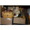 Image 1 : TWO BOXES OF KIDS TOYS DECORATIONS AND JEWELLRY BOXES