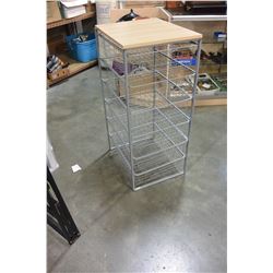 MAPLE TOP WIRE SHELF