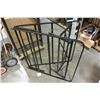 Image 1 : BLACK METAL SINGLE SIZE COT