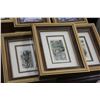 Image 3 : LOT OF 8 SMALL HAND TOOLED SHADOW BOX PICTURES