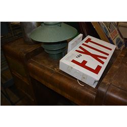 EXIT SIGN LIGHT AND TORCH