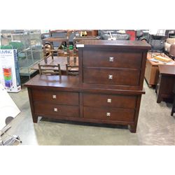 6 DRAWER CHERRY DRESSER