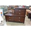 Image 1 : 6 DRAWER CHERRY DRESSER
