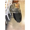 Image 3 : BLACK GLASS METAL ENTERTAINMENT STAND