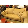 Image 1 : ROLLED ARM FABRIC SOFA AND LOVESEAT