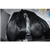 Image 1 : BLACK LEATHER COLLEZIONE JACKET
