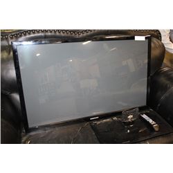 SAMSUNG 43 INCH LCD TV WITH STAND AND REMOTE