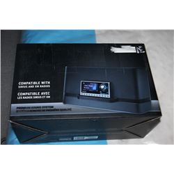 NEW OVERSTOCK SERIUS SPORTSTER 6 SATELLITE RADIO AND CAR SET AND PREMIUM SOUND SYSTEM