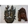 Image 1 : VINTAGE ROSEWOOD AND IRONWOOD CARVED WALL HANGINGS