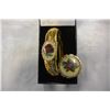 Image 1 : HAND MADE NEEDLEWORK BANGLE AND PIN