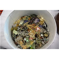 BOX OF VARIOUS BEADED JEWELLRY