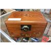 Image 1 : PAINTED CARVED JEWELERY BOX