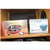 Image 1 : GEL FIRE POT AND ELECTRIC GRILL SET