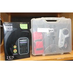 ZEN MP3 PLAYER AND RC CAR