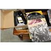 Image 1 : LOT OF RECORDS AND NEW SHOES SIZE EIGHT AND HALF