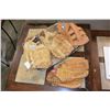 Image 1 : LOT OF FOUR SOFTBALL GLOVES