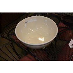 ANTIQUE POTTERY MIXING BOWL
