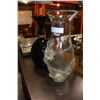 Image 1 : TWO LARGE ART GLASS VASES