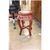 Image 1 : TWO FOOT MARBLE INSERT PLANTSTAND