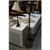 Image 1 : VINTAGE FLOOR LAMP AND TABLE LAMP