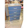 Image 1 : BLUE 4 DRAWER DRESSER